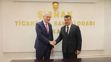 İSO heyeti Şırnak Ticaret ve Sanayi Odası’nı ziyaret etti