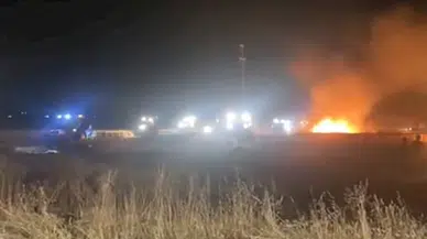 Mardin'de aynı tarlada 3'üncü vaka; 50 dönüm buğday ekili alan yandı, geçen yıl da mercek düzeneğiyle ateşe verilmişti