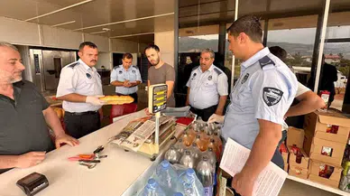 Gaziantep’te,zabıtadan denetim