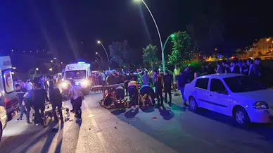 Amasya’da iki motosiklet kafa kafaya çarpıştı: 2 ölü, 2 yaralı 