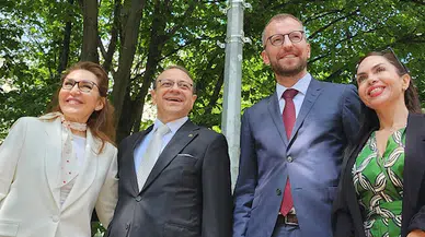 Diplomatik İlişkilerin 100.Yılı: Çek Türk İş Birliği Parkı’ı Prag’da açıldı