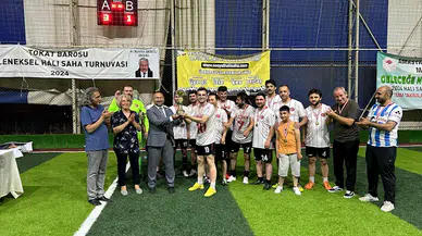 Tokat Barosunun futbol turnuvası final maçlarıyla tamamlandı