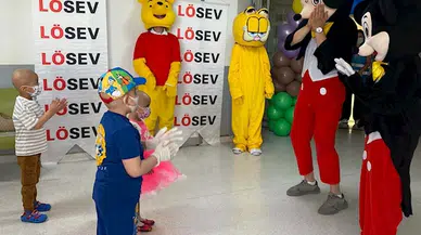 EÜ'de hasta çocuklar için etkinlik