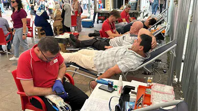 AK Parti Karabük İl Başkanlığı kan bağışı kampanyası düzenledi