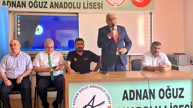 Kurum müdürleri, öğrencilere meslek tecrübelerini anlattı