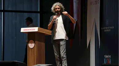 Filistinli ödüllü yönetmen Ahmad Saleh, Samsun'da sinemaseverlerle buluştu