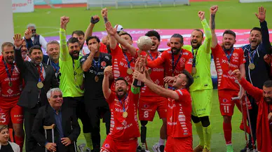 Ampute Milli Futbol Takımı, üst üste 3'üncü kez Avrupa şampiyonu (FOTOĞRAFLAR)