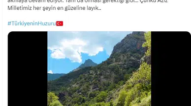 Bakan Yerlikaya: Munzur'da artık huzurun sesi hakim