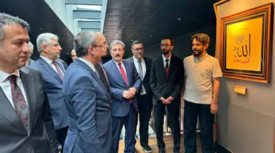 'Besmele-i Şerif' temalı hat sergisi Kültür Yolu Festivali kapsamında açıldı 