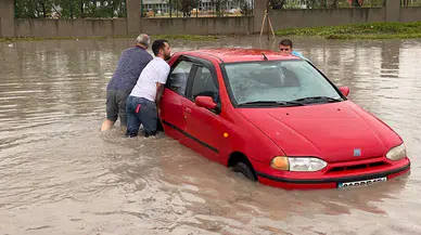 Ankara'yı yine sağanak vurdu; yollar göle döndü / Ek fotoğraflar