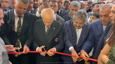 Bahçeli, Ankara'da açılışa katıldı