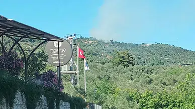 Çanakkale’de tarım arazisinde çıkan yangın ormana sıçradı