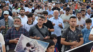 Batman'da İsrail protestosu