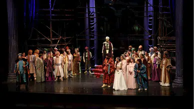 Samsun'da "Şahmeran" operası sanatseverlerle buluştu