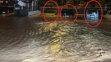 Sivas’ta sağanak; cadde ve sokaklar göle döndü