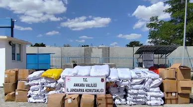 Ankara'da 5 milyon lira değerinde kaçak tütün ele geçirildi