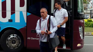 Trabzonspor, yurt dışı kampı için Macaristan'a gitti