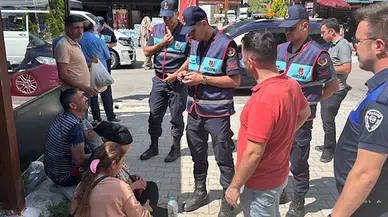 Uzungöl’de 12 dilenciye işlem