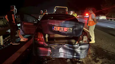 Anadolu Otoyolu Düzce kesiminde zincirleme trafik kazası ulaşımı aksattı