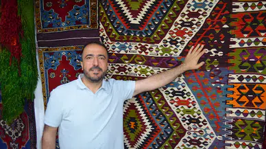 38 yıldır tarihi halıları onarıyor