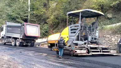Rize-İkizdere Karayolunda Asfalt Yenileme Çalışması Sürücülerin Takdirini Kazandı