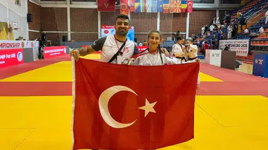 Erzurumlu Elif Su Esenboğa Balkan Judo Şampiyonası'nda üçüncü oldu