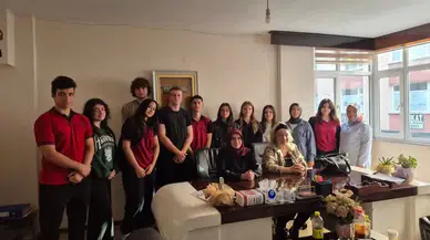 Rize Sosyal bilimler lisesinden Öner Hukuk bürosu’na ziyaret