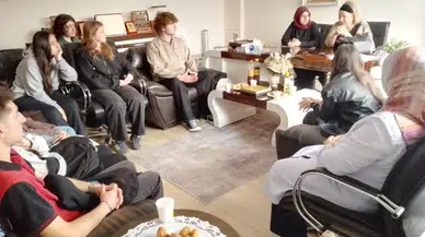 Rize Sosyal bilimler lisesinden Öner Hukuk bürosu’na ziyaret