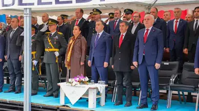 Bayburt'ta Cumhuriyet Bayramı coşkuyla kutlandı, Vali Eldivan önemli mesajlar verdi