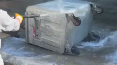 Borçka’da Çöp Konteynerleri Pırıl Pırıl