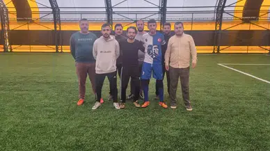 Murgul İlçe Müftülüğü Futbol Takımı, Din Görevlileri Haftası'nda dostluk turnuvasında mücadele etti