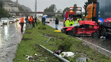 Rize'de feci TIR kazası: 3 kişi hayatını kaybetti