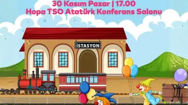 Hopa’da Çocuk Hakları Buluşması Kapsamında “Tren Kaçtı” Tiyatrosu Sahnelenecek