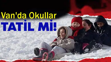 17 Kasım Pazartesi Van'da Okul Tatil Mi? Van Valiliği Okul Tatil Açıklaması Geldi Mi?