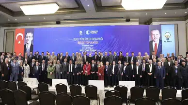 AK Parti Rize İl Teşkilatı Yerel Yönetimler Bölge Toplantısına Katıldı