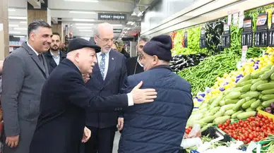 Sekmen ve Cevizoğlu, Şükrüpaşa Pazarı'nda vatandaşların taleplerini dinledi