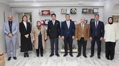 Çat Kaymakamı Erzurum Ticaret Borsası’nı Ziyaret Etti