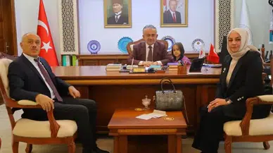 Bayburt’ta İl Müftülüğü ile Aile ve Sosyal Hizmetler Müdürlüğü Arasında İş Birliği Görüşüldü