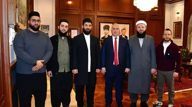 Vali Yıldırım, İDDEF Heyetini Makamında Ağırladı