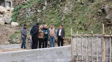 Arsin’de Taşkın Riskine Karşı DSİ Çalışmaları Yerinde İncelendi