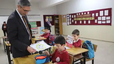 İl Millî Eğitim Müdürü Kahraman, Kalecik İlkokulu ve Ortaokulunu Ziyaret Etti