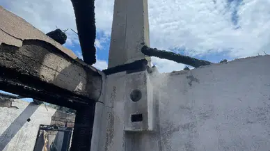 Taraklı'daki iki katlı evde çıkan yangın, itfaiye ekipleri tarafından söndürüldü