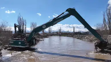 Pulur Çayı’nda Taşkın Tehlikesine Karşı Önlem: Rusubat Temizliği Yapıldı