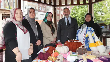 Arsin'de Sıfır Atık Projesi: Kadınların Geri Dönüşüm Ürünleri Sergilendi