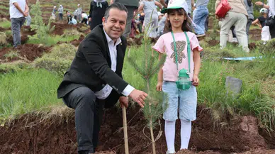 Erzurum’da TBMM’nin 105. Yılı Anısına 105 Bin Fidan Toprakla Buluştu