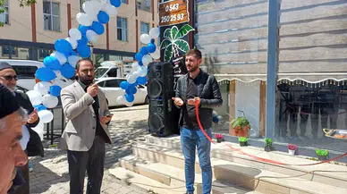 Hınıs’ta “Palmiye Kafe” Dualarla Hizmete Açıldı