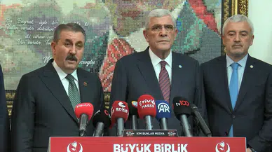 İYİ Parti lideri Dervişoğlu'ndan Destici'ye ziyaret
