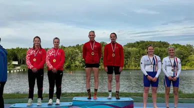 Rize Gençlik ve Spor Takımı Bratislava’dan Madalyalarla Döndü