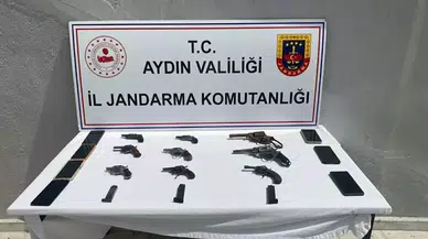 Aydın'da silah ticareti operasyonuna 3 gözaltı
