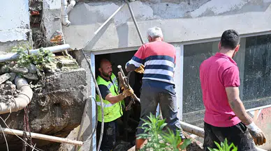 BÜYÜKŞEHİR ZOR GÜNDE VATANDAŞIN YANINDA